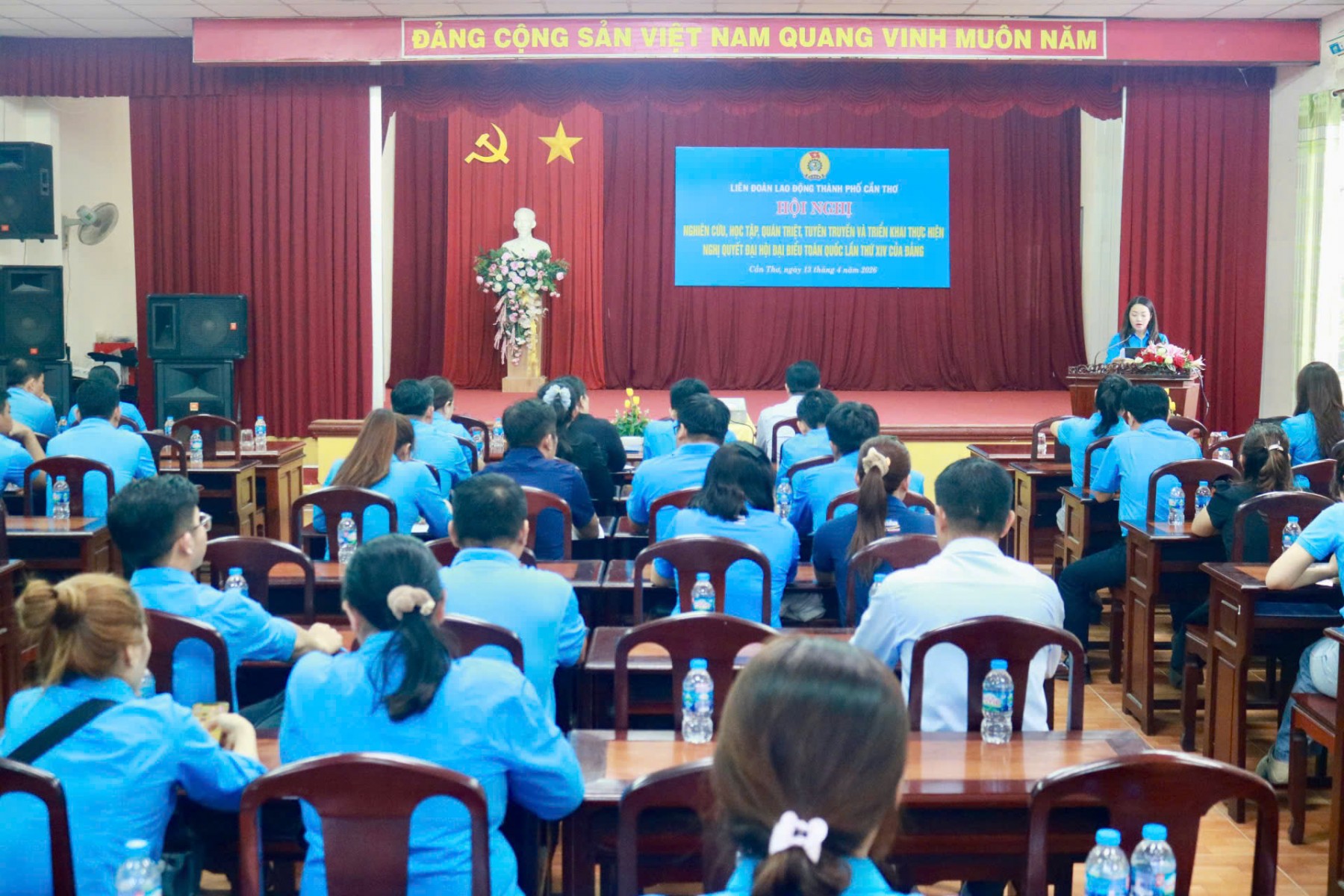 Cần Thơ quán triệt Nghị quyết Đại hội XIV của Đảng đến công nhân, viên chức, lao động