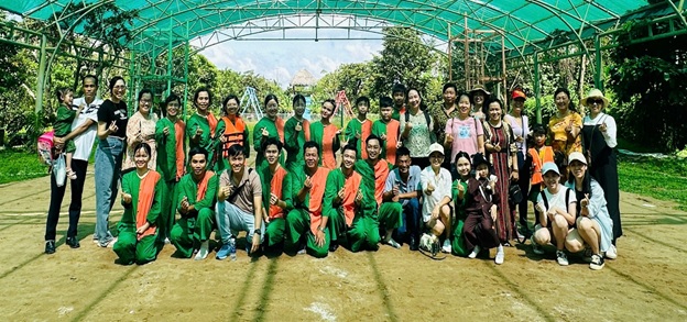 CÁN BỘ VIÊN CHỨC – NGƯỜI LAO ĐỘNG TRƯỜNG CAO ĐẲNG KINH TẾ - KỸ THUẬT CẦN THƠ HÀO HỨNG THAM GIA CHUYẾN THAM QUAN TẠI CANTHO ECO RESORT