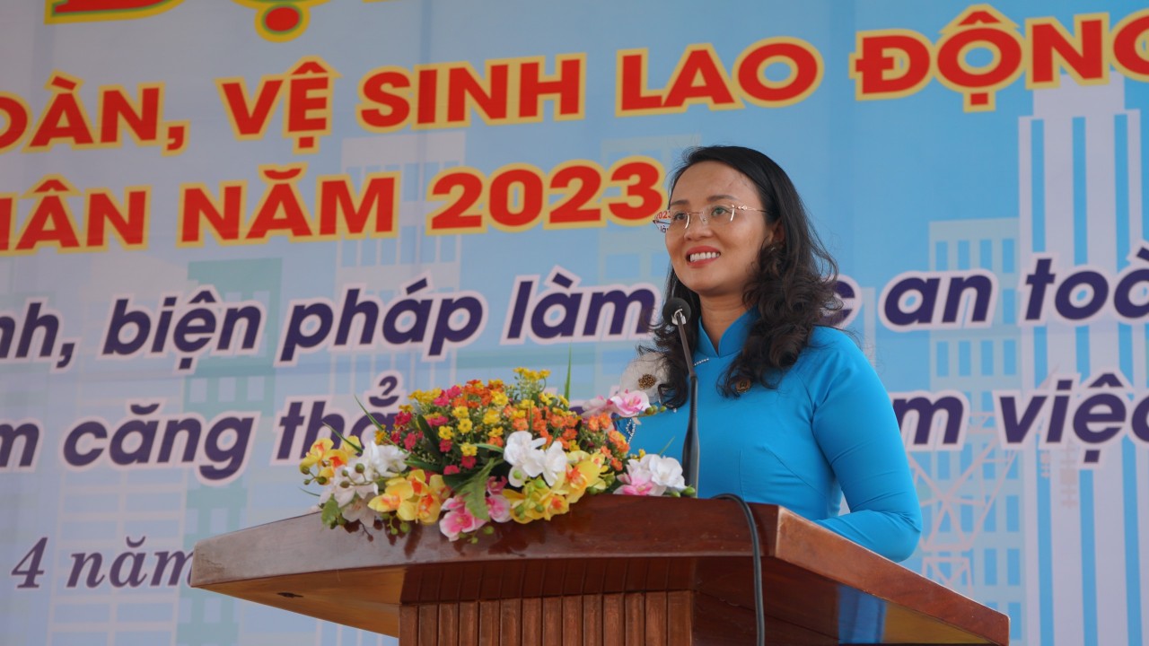 HOẠT ĐỘNG THÁNG HÀNH ĐỘNG VỀ AN TOÀN, VỆ SINH LAO ĐỘNG VÀ THÁNG CÔNG NHÂN NĂM 2023