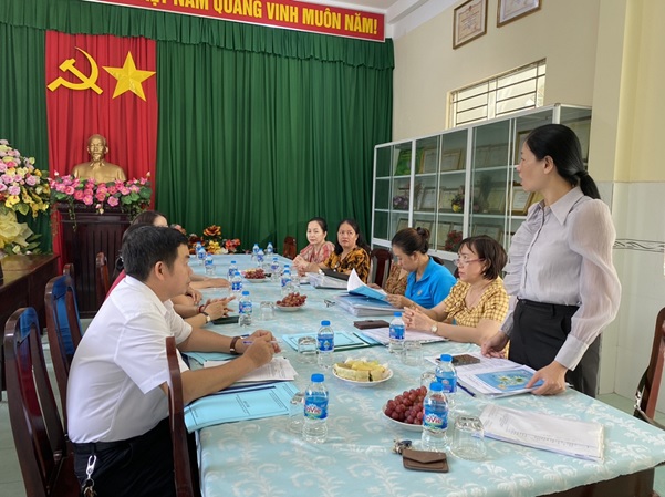 LIÊN ĐOÀN LAO ĐỘNG QUẬN BÌNH THỦY KIỂM TRA, GIÁM SÁT CÔNG ĐOÀN CƠ SỞ KHỐI TRƯỜNG HỌC, NĂM HỌC 2023-2024