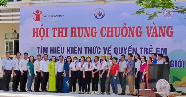 Công đoàn Trường THCS Nhơn Ái tổ chức Hội thi “Rung chuông vàng”