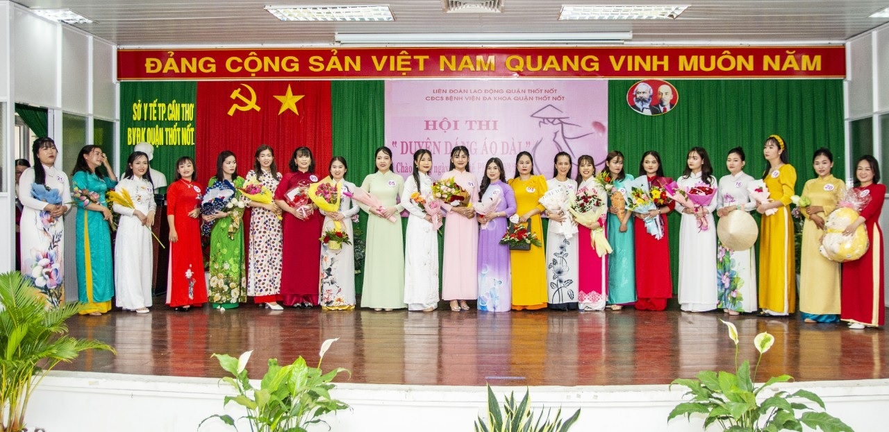 CĐCS BỆNH VIỆN ĐA KHOA QUẬN THỐT NỐT: SÔI NỔI CÁC HOẠT ĐỘNG - Chào mừng ngày Quốc tế Phụ nữ 8/3 năm 2024