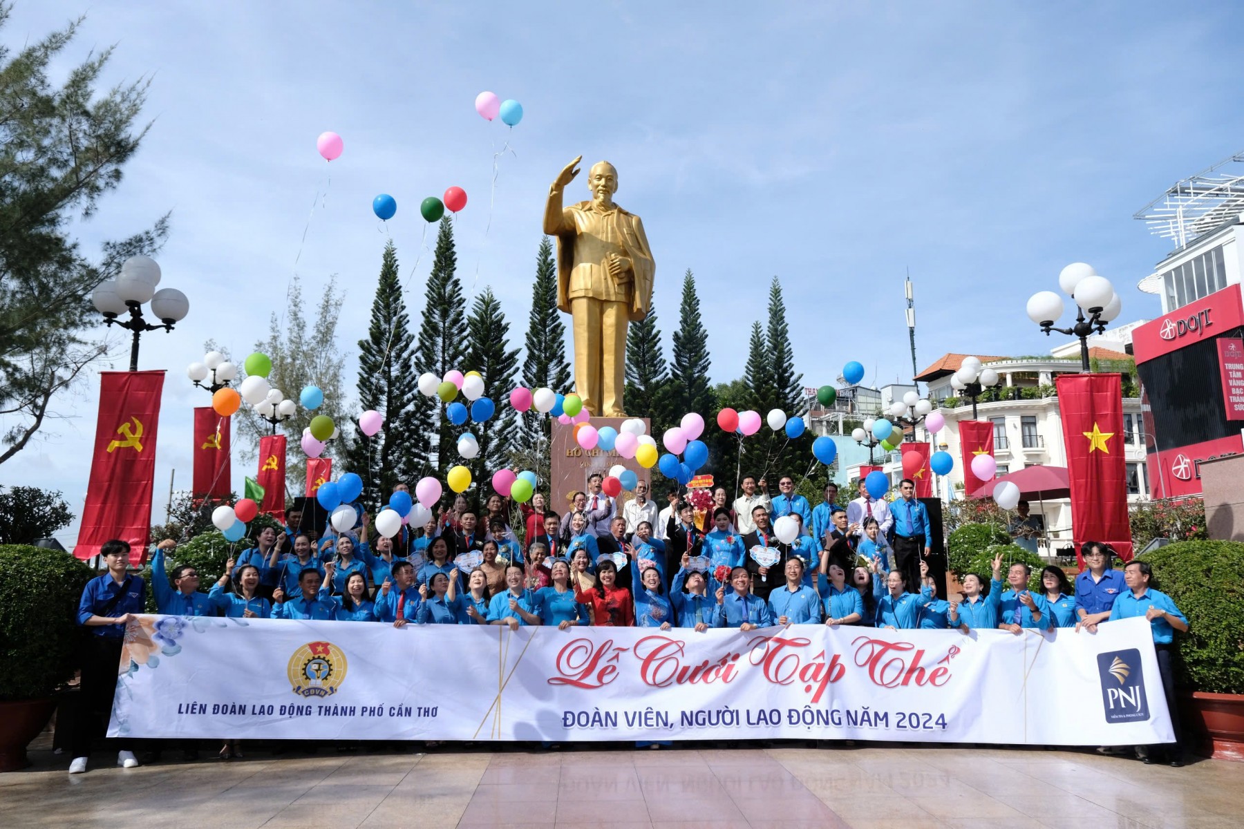 LỄ CƯỚI TẬP THỂ CHO ĐOÀN VIÊN, NGƯỜI LAO ĐỘNG NĂM 2024