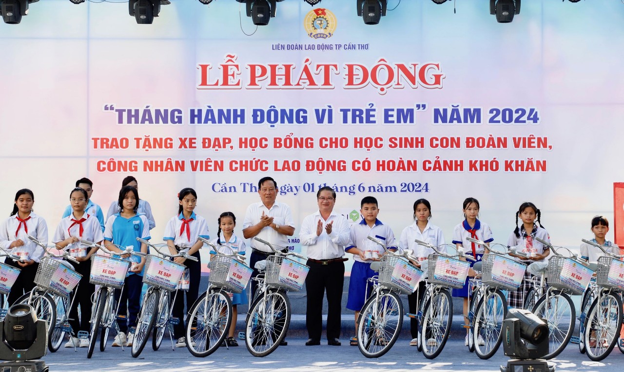 Phát động Tháng hành động vì trẻ em trong công nhân, viên chức, lao động