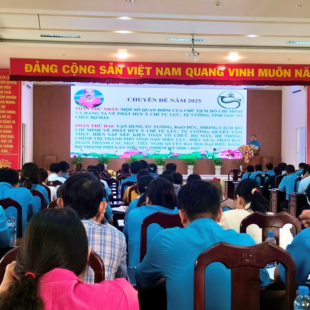 CÔNG ĐOÀN HUYỆN CỜ ĐỎ NGHIÊM TÚC HỌC TẬP CHUYÊN ĐỀ NĂM 2025 