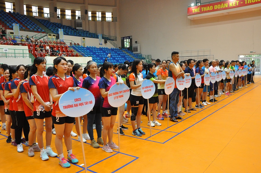 Khai mạc Hội thao công nhân, viên chức, lao động thành phố Cần Thơ 2025