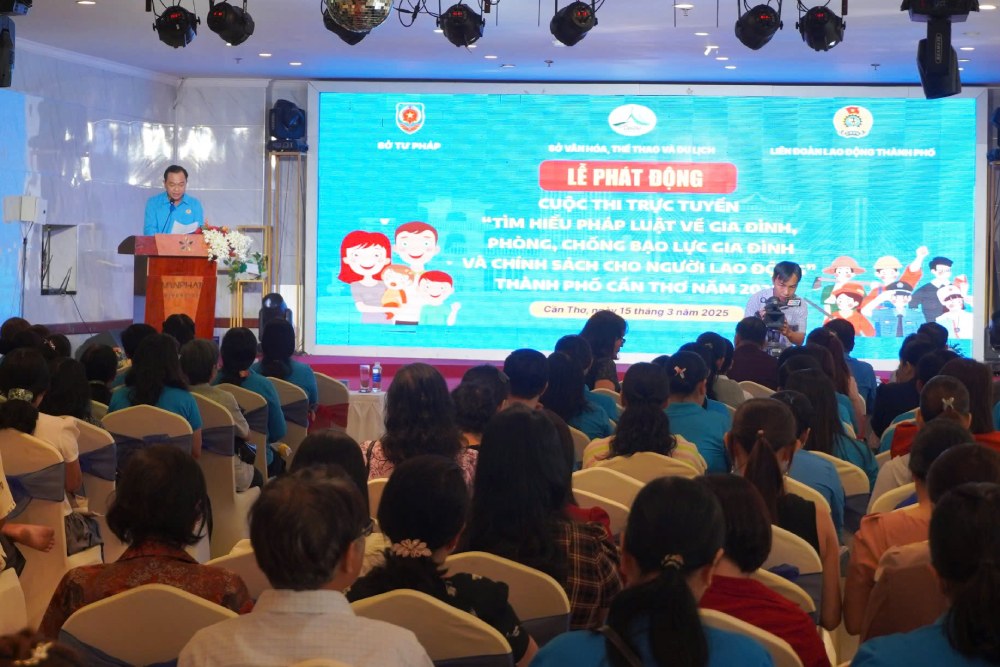 Cần Thơ tổ chức cuộc thi trực tuyến về pháp luật gia đình