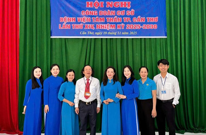 Ông Trịnh Văn Khởi làm Chủ tịch Công đoàn Bệnh viện Tâm thần TP Cần Thơ