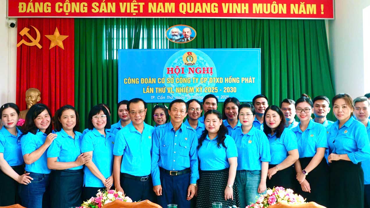 Hơn 1,7 tỉ đồng chăm lo đoàn viên, người lao động tại Công ty Hồng Phát