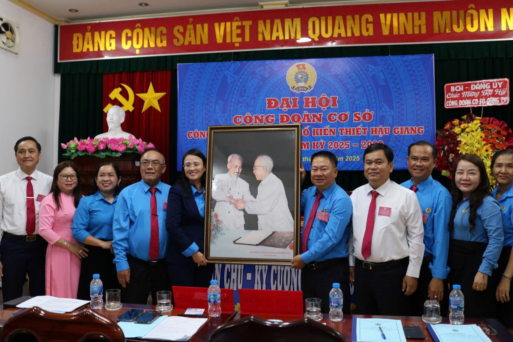 Ông Võ Minh Duy tái đắc cử Chủ tịch Công đoàn Công ty Xổ số kiến thiết Hậu Giang