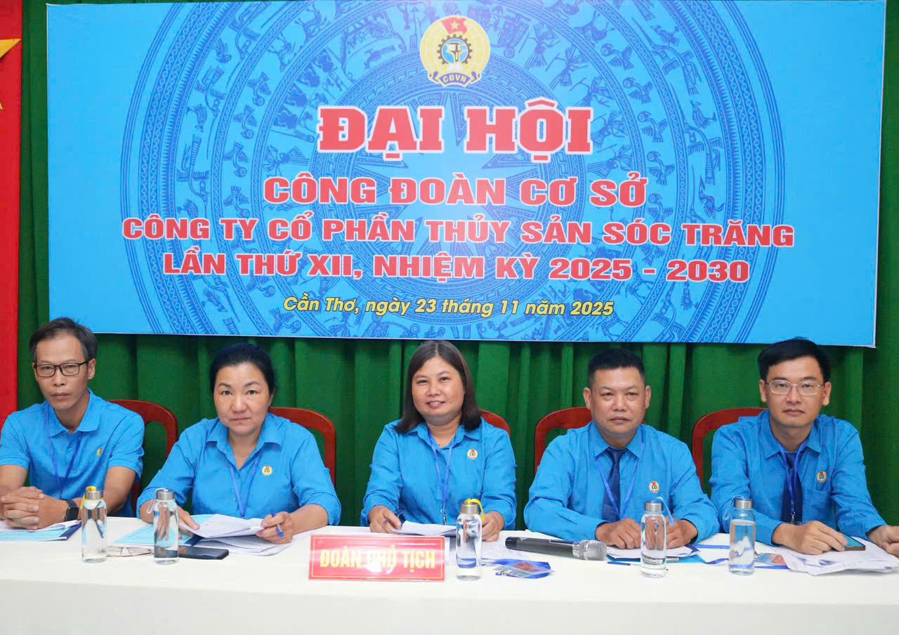 Bà Hoàng Thanh Trúc làm Chủ tịch Công đoàn Công ty Thủy sản Sóc Trăng