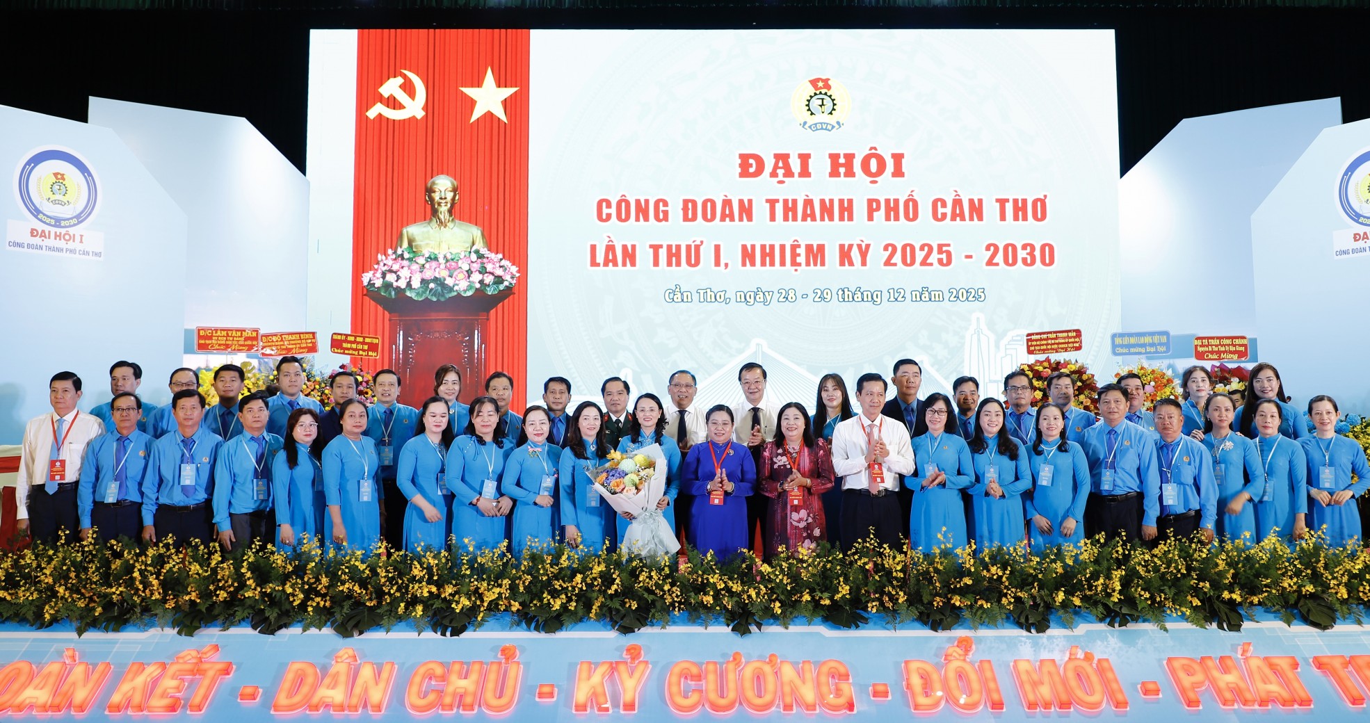 ĐẠI HỘI CÔNG ĐOÀN CẦN THƠ LẦN THỨ I, NHIỆM KỲ 2025 - 2030