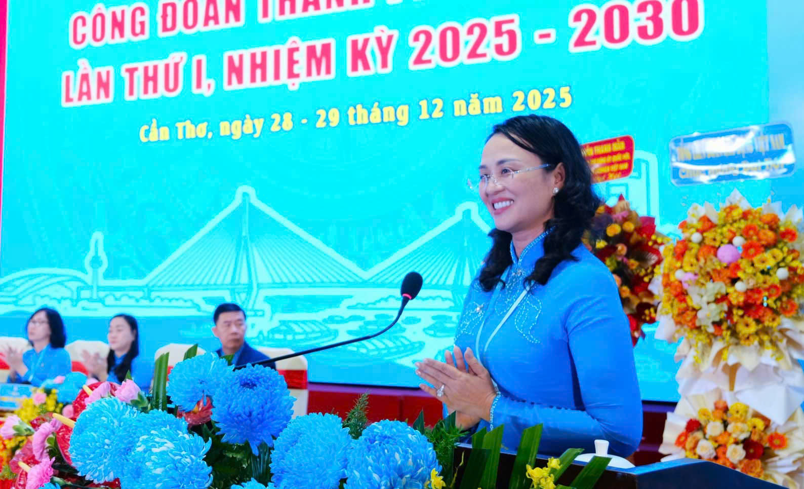 Bà Lê Thị Sương Mai được chỉ định làm Chủ tịch LĐLĐ TP Cần Thơ