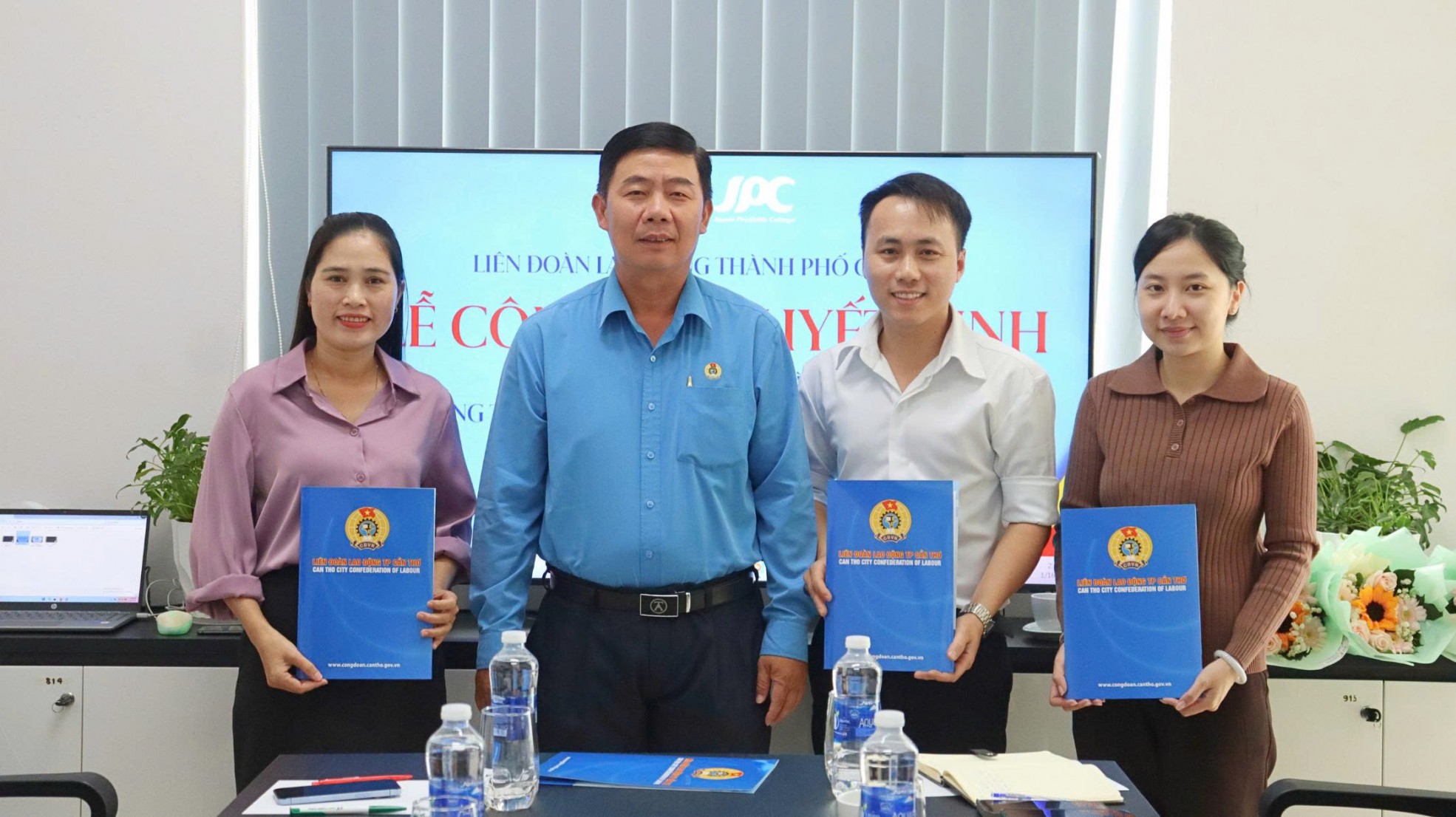 Thành lập Công đoàn cơ sở Trường Trung cấp Kỹ năng chuyên nghiệp Nhật Bản