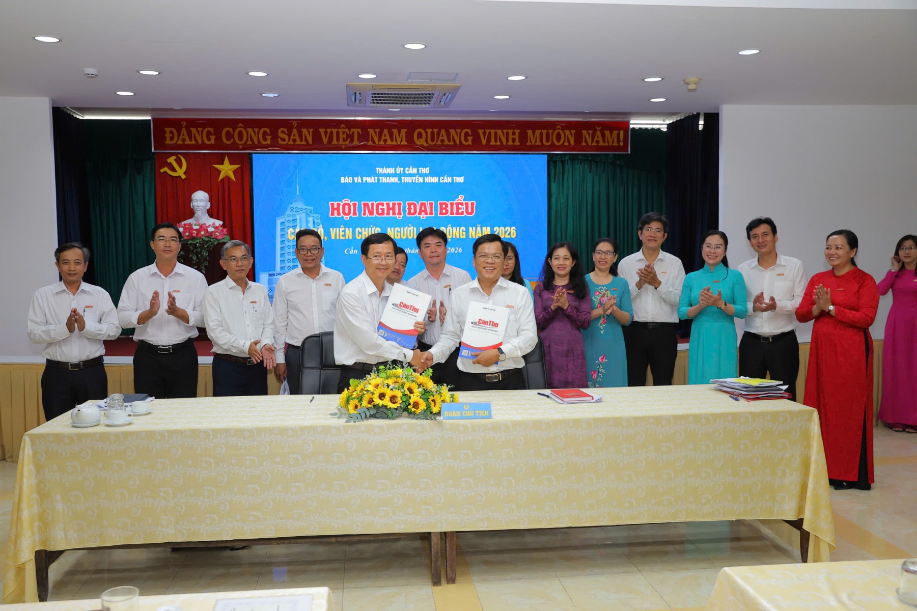 Hội nghị đại biểu cán bộ, viên chức và người lao động Báo và Phát thanh, Truyền hình Cần Thơ