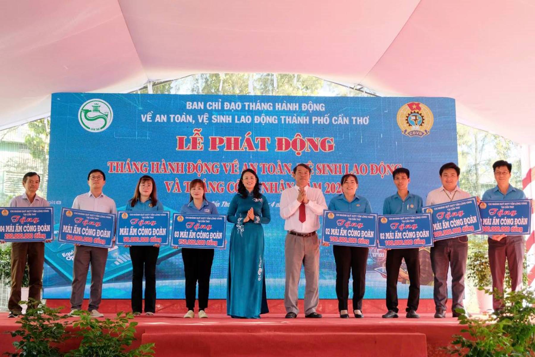 Cần Thơ phát động Tháng Công nhân và Tháng hành động về an toàn, vệ sinh lao động