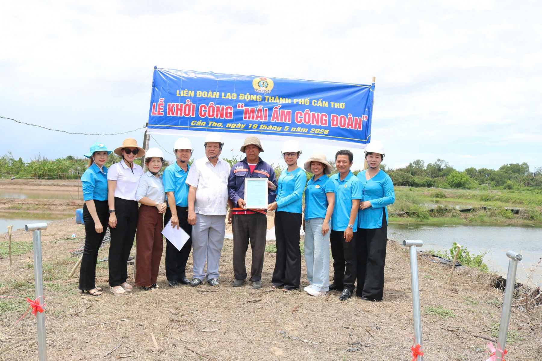 Khởi công Mái ấm Công đoàn, tiếp sức đoàn viên Cần Thơ vượt khó