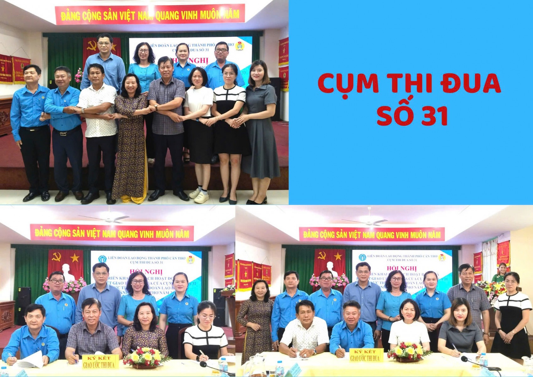 Cụm thi đua 31 ký kết giao ước thi đua năm 2026 