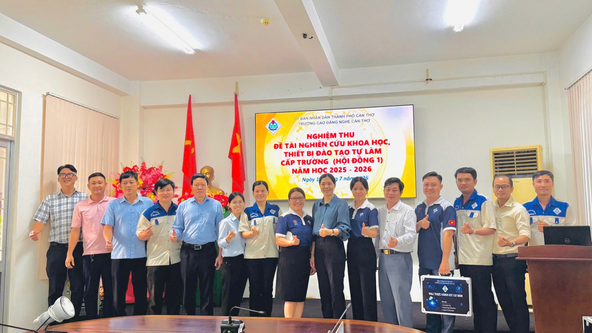 ​​​​Công đoàn Trường Cao đẳng nghề Cần Thơ khơi dậy phong trào nghiên cứu khoa học, đổi mới sáng tạo 