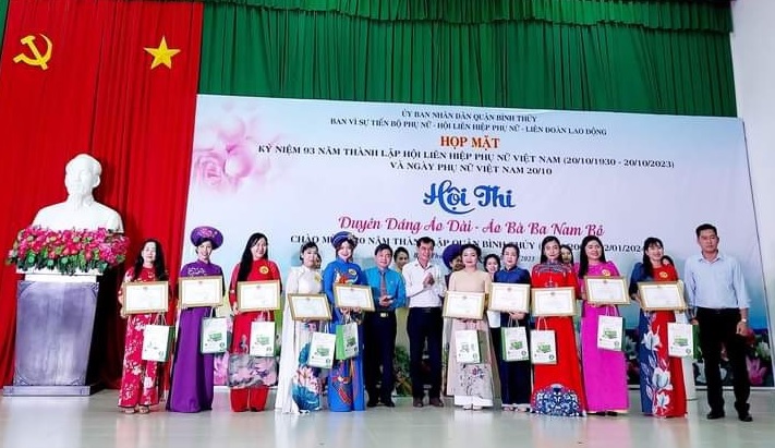 Hội thi “Duyên dáng Áo dài - Áo bà ba Nam bộ” nhân kỷ niệm 93 năm thành lập Hội Liên hiệp Phụ nữ Việt Nam, kỷ niệm 13 năm ngày Phụ nữ Việt Nam (20/10/2010 - 20/10/2023)