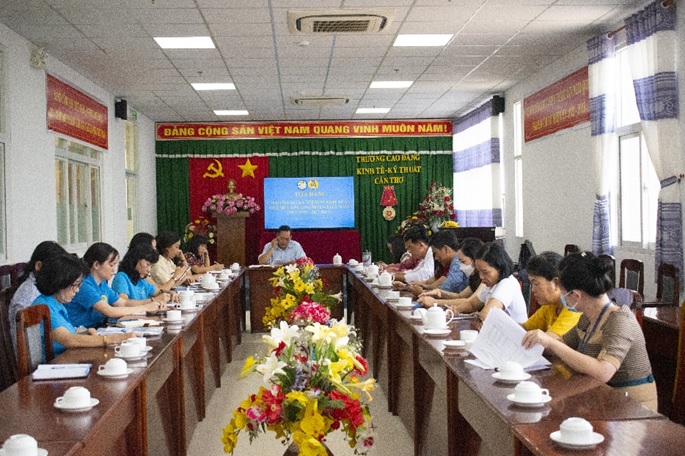 CHƯƠNG TRÌNH TỌA ĐÀM CHÀO MỪNG KỶ NIỆM 94 NĂM NGÀY THÀNH LẬP CÔNG ĐOÀN VIỆT NAM (28/7/1929-28/7/2023) CỦA TRƯỜNG CAO ĐẲNG KINH TẾ - KỸ THUẬT CẦN THƠ