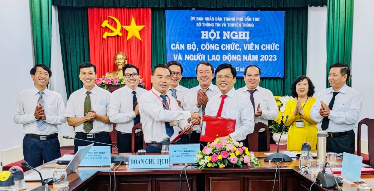 CĐCS Sở Thông tin và Truyền thông tổ chức Hội nghị cán bộ, công chức, viên chức và người lao động năm 2023