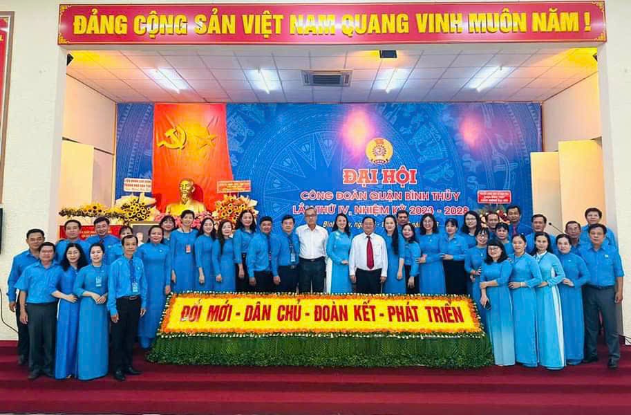ĐẠI HỘI 13 CÔNG ĐOÀN CẤP TRÊN TRỰC TIẾP CƠ SỞ, NHIỆM KỲ 2023-2028 