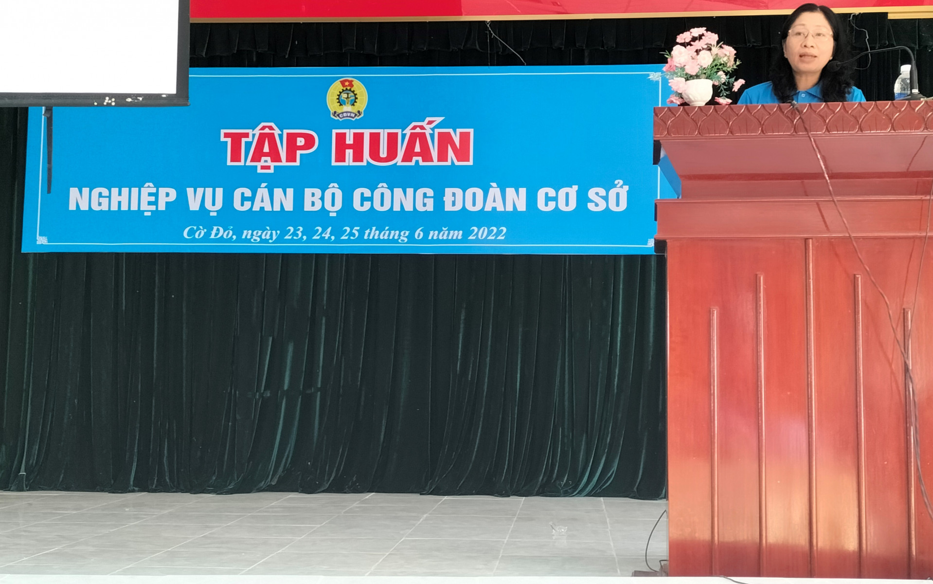 Liên đoàn Lao động huyện Cờ Đỏ tổ chức Hội nghị triển khai, quán triệt  Chỉ thị số 05-CT/TW ngày 15/5/2016 của Bộ Chính trị về học tập và làm theo tư tưởng, đạo đức, phong cách Hồ Chí Minh, chuyên đề năm 2022 