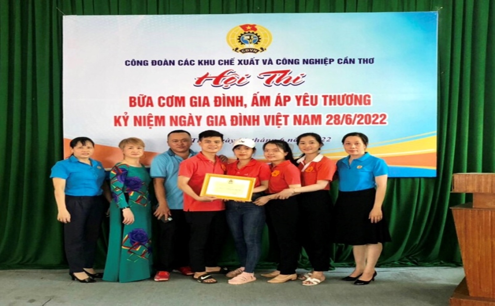 TỔ CHỨC HỘI THI “BỮA CƠM GIA ĐÌNH, ẤM ÁP YÊU THƯƠNG” NHÂN KỶ NIỆM NGÀY GIA ĐÌNH VIỆT NAM 28/6/2022