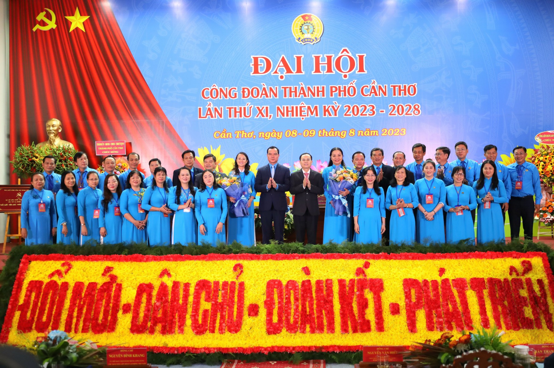 HÌNH ẢNH ĐẠI HỘI CÔNG ĐOÀN THÀNH PHỐ CẦN THƠ LẦN THỨ XI, NHIỆM KỲ 2023-2028