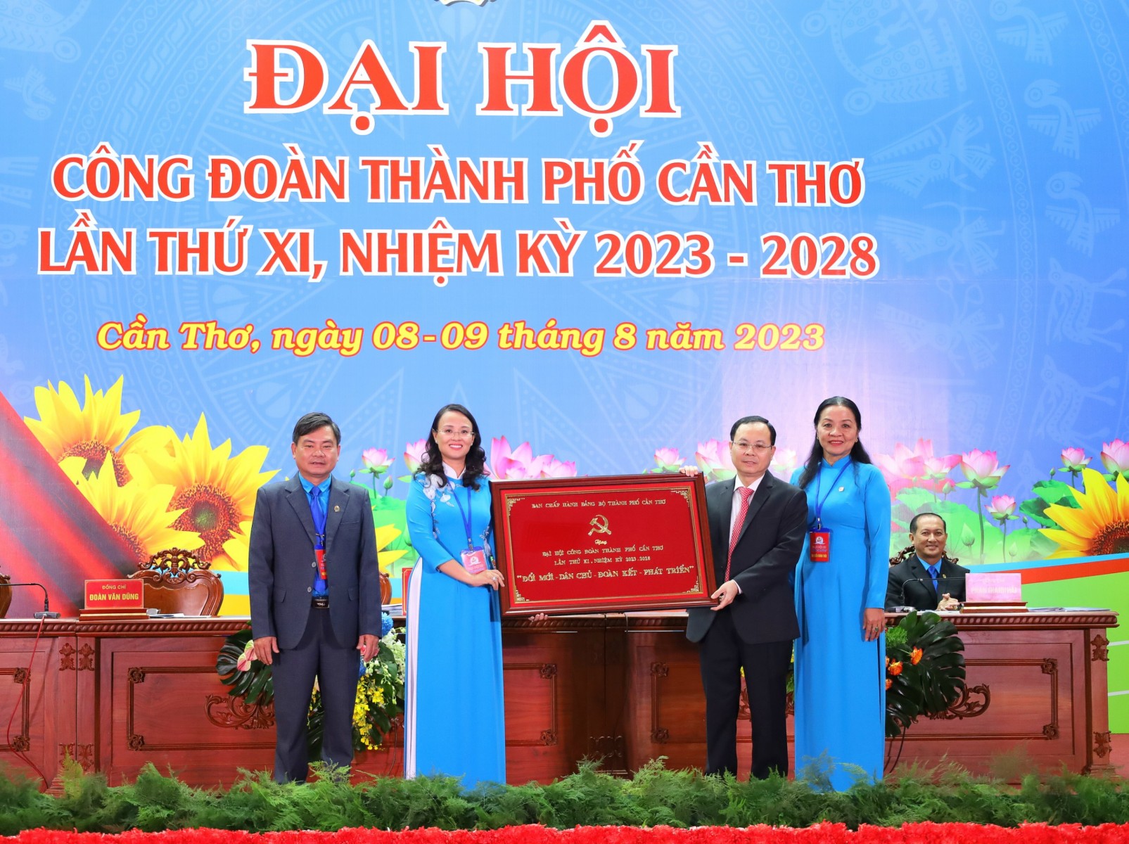 HÌNH ẢNH ĐẠI HỘI CÔNG ĐOÀN THÀNH PHỐ CẦN THƠ LẦN THỨ XI, NHIỆM KỲ 2023-2028_