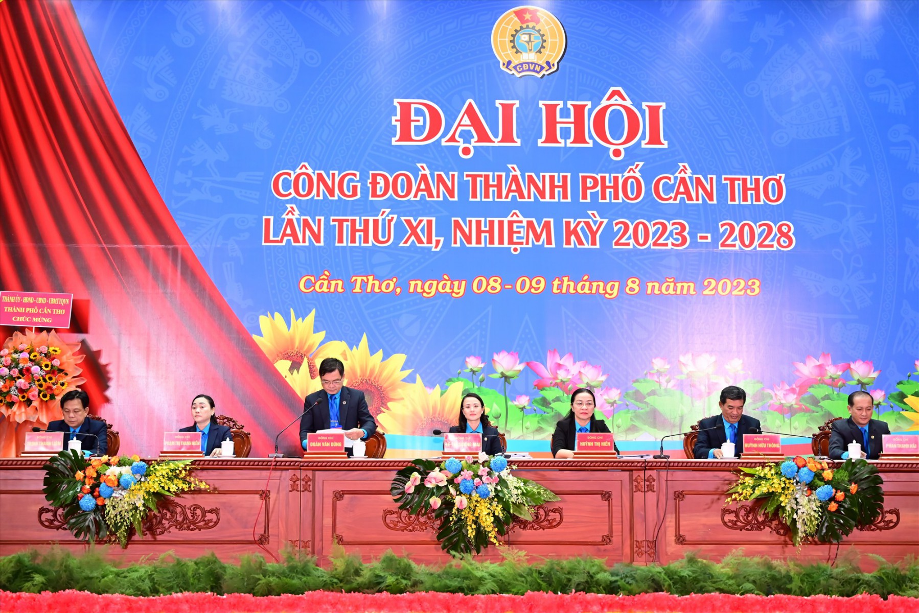 Khai mạc phiên thứ nhất, Đại hội XI Công đoàn TP Cần Thơ