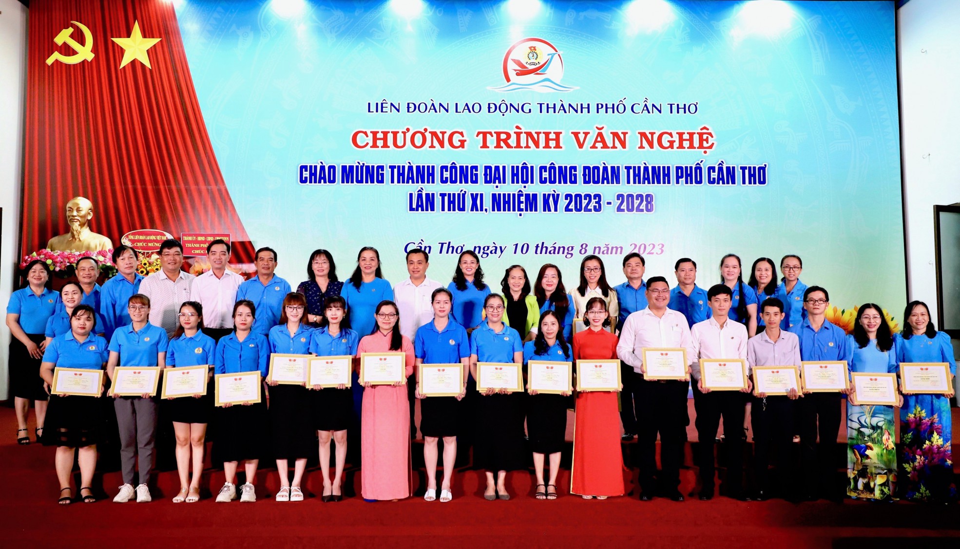 Đặc sắc chương trình mừng thành công Đại hội XI Công đoàn Cần Thơ