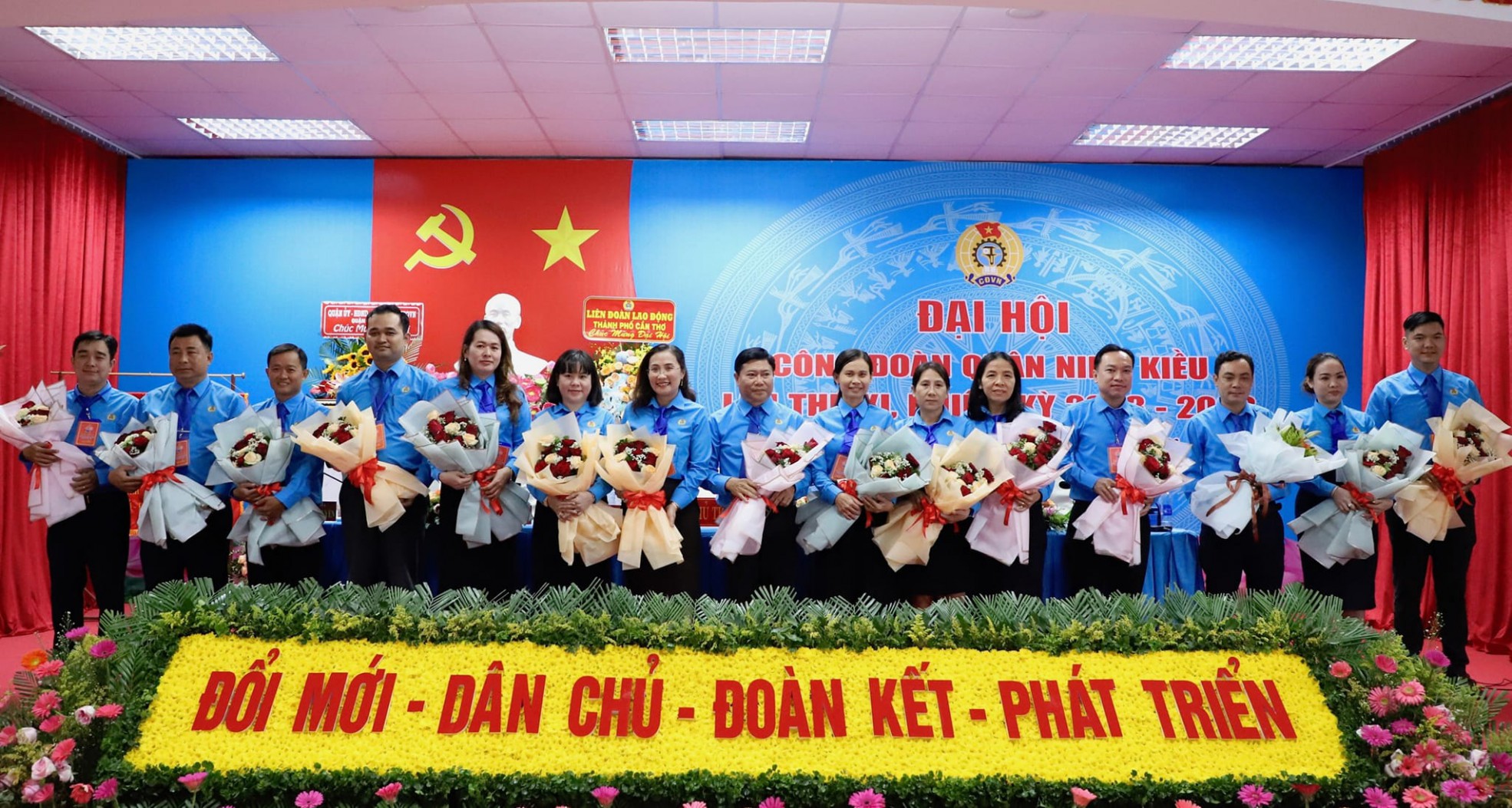 ĐẠI HỘI CÔNG ĐOÀN QUẬN NINH KIỀU KHÓA XI, NHIỆM KỲ 2023-2028