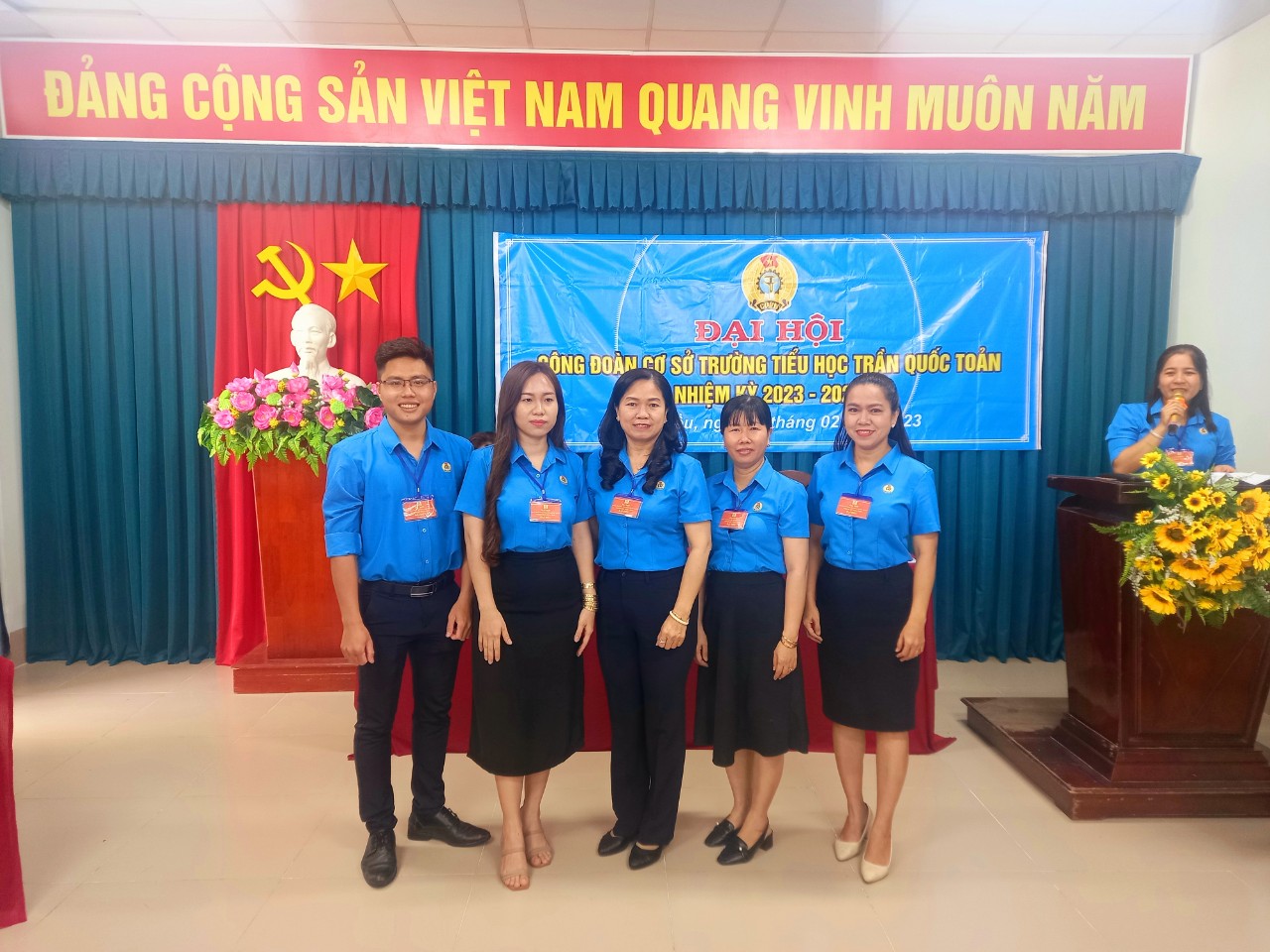 ĐẠI HỘI CÔNG ĐOÀN CƠ SỞ TRƯỜNG TIỂU HỌC TRẦN QUỐC TOẢN, NHIỆM KỲ 2023 -2028