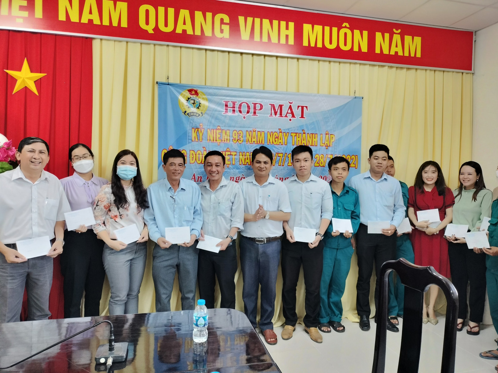 CÔNG ĐOÀN PHƯỜNG AN HÒA TỔ CHỨC HỌP MẶT KỶ NIỆM 93 NĂM NGÀY THÀNH LẬP CÔNG ĐOÀN VIỆT NAM (28/7/1929 – 28/7/2022)