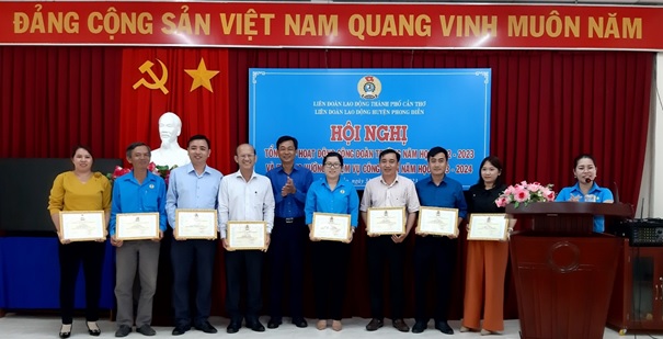 HUYỆN PHONG ĐIỀN: TỔNG KẾT HOẠT ĐỘNG CÔNG ĐOÀN NĂM HỌC 2022-2023 VÀ PHƯƠNG HƯỚNG HOẠT ĐỘNG CÔNG ĐOÀN NĂM HỌC 2023-2024