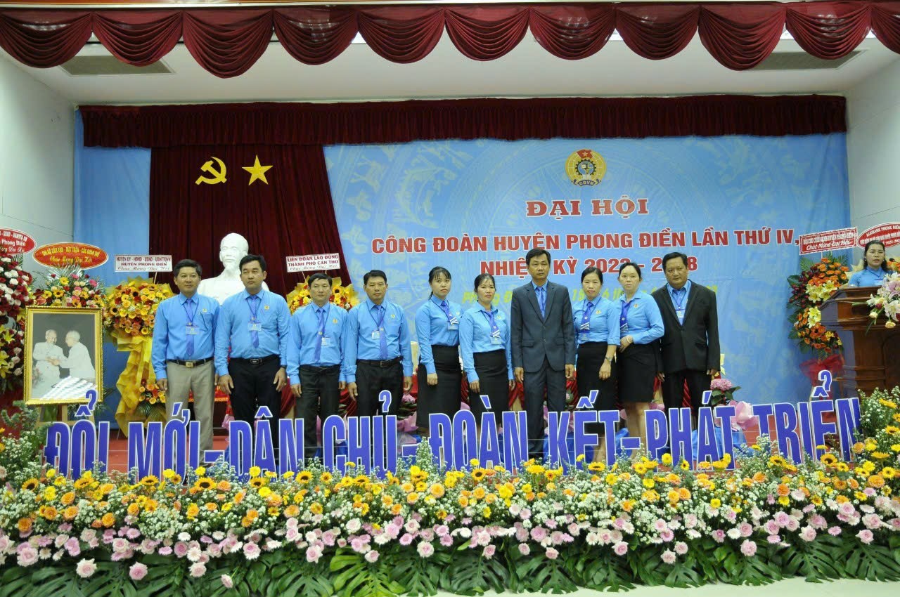 ĐẠI HỘI CÔNG ĐOÀN HUYỆN PHONG ĐIỀN, LẦN THỨ IV, NHIỆM KỲ 2023-2028