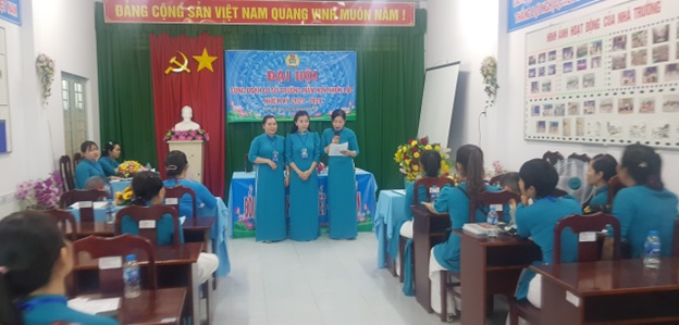 ĐẠI HỘI CÔNG ĐOÀN CƠ SỞ TRƯỜNG MẦM NON NHƠN LỘC, HUYỆN PHONG ĐIỀN, NHIỆM KỲ 2023-2028