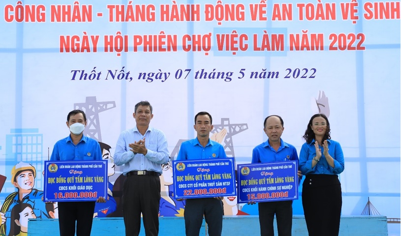 Thốt Nốt- hưởng ứng Tháng công nhân năm 2022