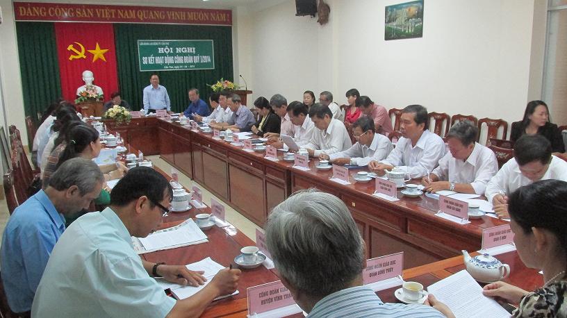 LĐLĐ thành phố tổ chức Hội nghị sơ kết hoạt động Công đoàn quý I và triển khai nhiệm vụ trọng tâm quý II/2014