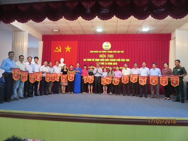 LIÊN ĐOÀN LAO ĐỘNG THÀNH PHỐ CẦN THƠ TỔ CHỨC HỘI THI “AN TOÀN VỆ SINH VIÊN GIỎI” LẦN THỨ XI NĂM 2018