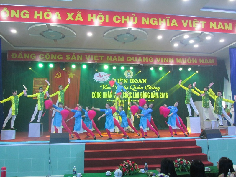 LIÊN HOAN VĂN NGHỆ QUẦN CHÚNG CÁC CĐCS (CỤM III) TRỰC THUỘC LĐLĐ TP. CẦN THƠ, NĂM 2016