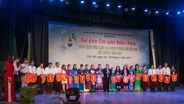 HỘI DIỄN VĂN NGHỆ QUẦN CHÚNG CNVCLĐ THÀNH PHỐ CẦN THƠ LẦN THỨ XI - NĂM 2016