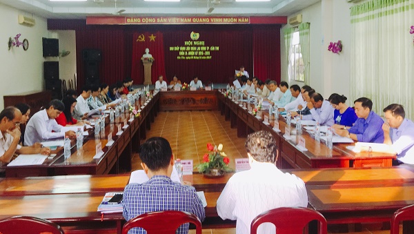 LIÊN ĐOÀN LAO ĐỘNG THÀNH PHỐ CẦN THƠ TỔ CHỨC HỘI NGHỊ GÓP Ý KIẾN XÂY DỰNG VĂN KIỆN ĐẠI HỘI X CÔNG ĐOÀN THÀNH PHỐ CẦN THƠ NHIỆM KỲ 2018 -2023.