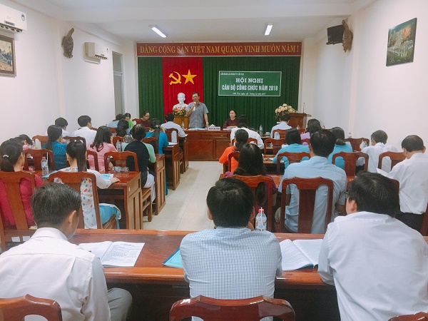 HỘI NGHỊ CÁN BỘ CÔNG CHỨC CƠ QUAN LIÊN ĐOÀN LAO ĐỘNG THÀNH PHỐ NĂM 2018