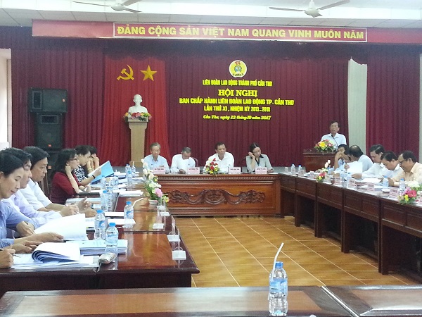 LẤY Ý KIẾN GIỚI THIỆU LẦN THỨ NHẤT VỀ NHÂN SỰ BAN CHẤP HÀNH VÀ ỦY BAN KIỂM TRA LIÊN ĐOÀN LAO ĐỘNG THÀNH PHỐ CẦN THƠ KHÓA X, NHIỆM KỲ 2018-2023