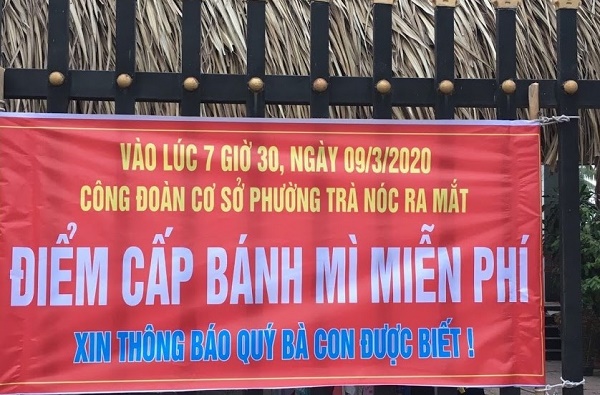 CĐCS PHƯỜNG TRÀ NÓC THỰC HIỆN MÔ HÌNH CHUNG TAY VÌ CỘNG ĐỒNG