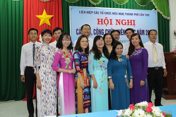 HỘI NGHỊ CÁN BỘ CÔNG CHỨC, VIÊN CHỨC LIÊN HIỆP CÁC TỔ CHỨC HỮU NGHỊ THÀNH PHỐ CẦN THƠ NĂM 2017