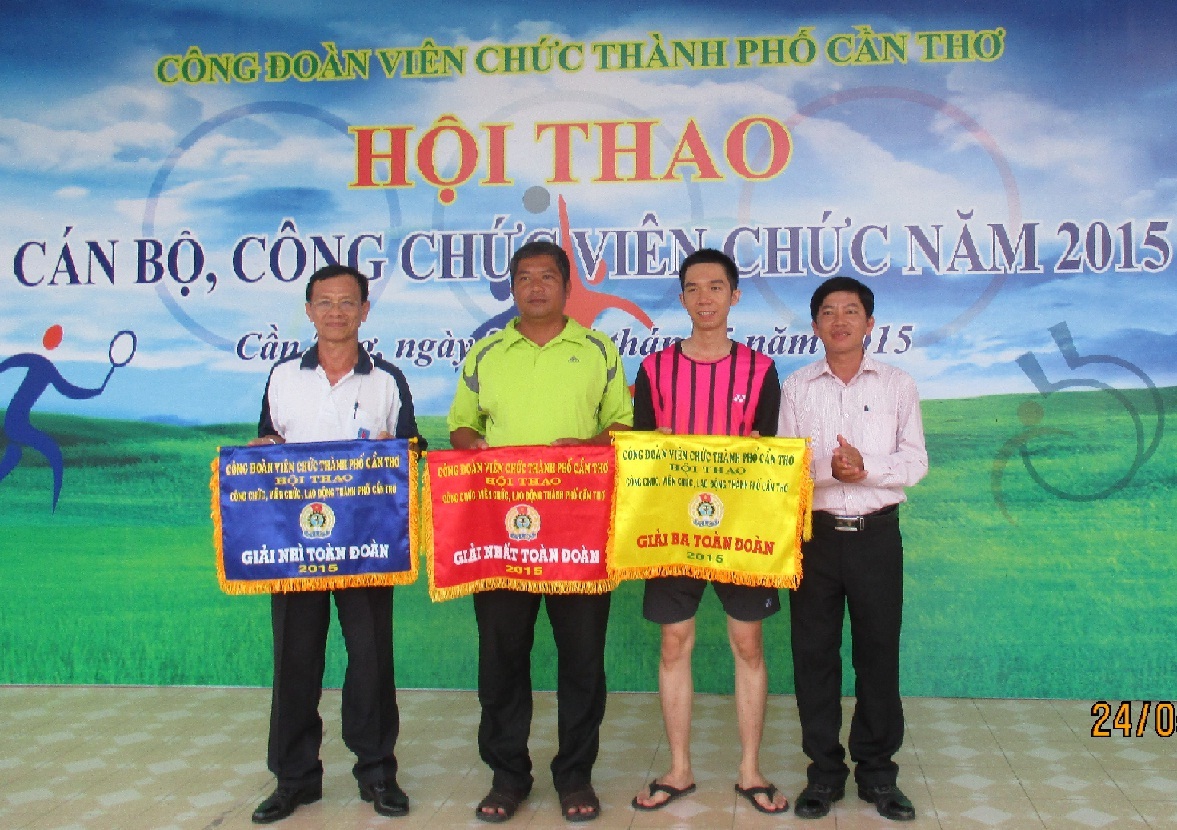 CÔNG ĐOÀN VIÊN CHỨC TPCT TỔ CHỨC HỘI THAO TRONG CÔNG CHỨC, VIÊN CHỨC, LAO ĐỘNG NĂM 2015